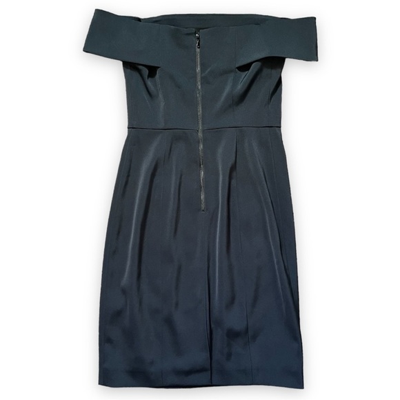 NWT Rebecca Minkoff Diana Black Off the Shoulder Mini Dress sz 0 - Picture 5 of 15